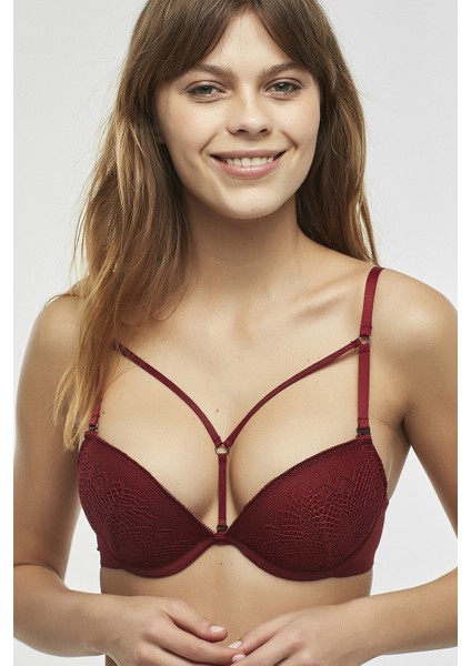 Bordo Wowbra Colors Sütyen