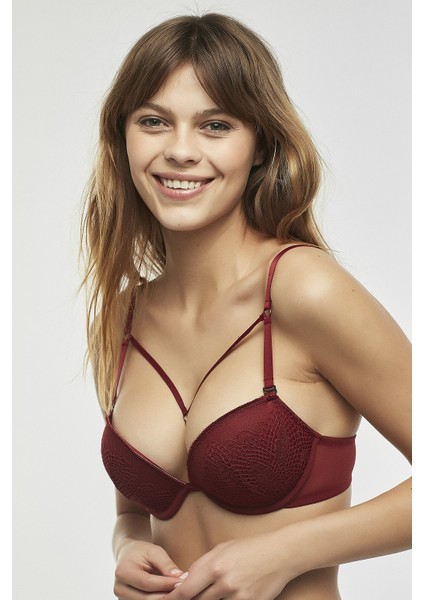 Bordo Wowbra Colors Sütyen fiyatları