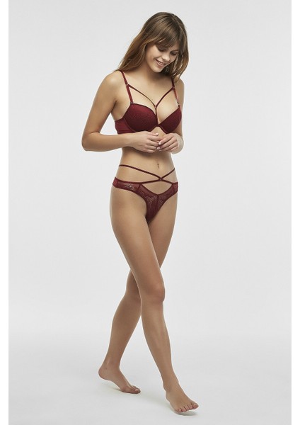 Bordo Wowbra Colors Sütyen fırsatları