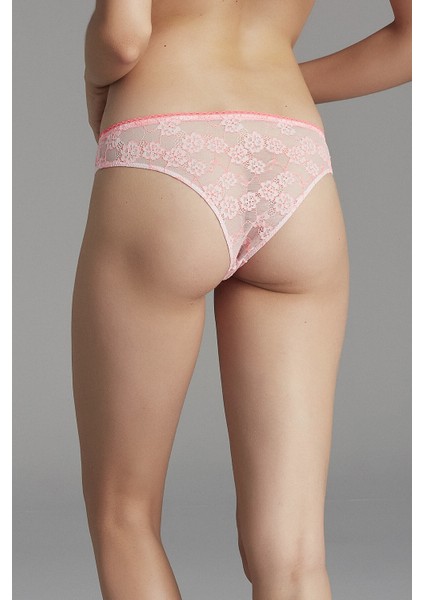 Açık Pembe Lotus Brazilian Külot