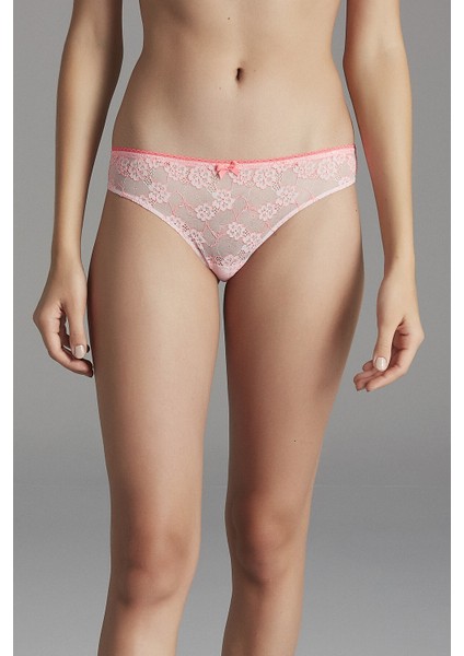 Açık Pembe Lotus Brazilian Külot