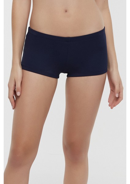 Lacivert Basic Boxer Bikini Altı