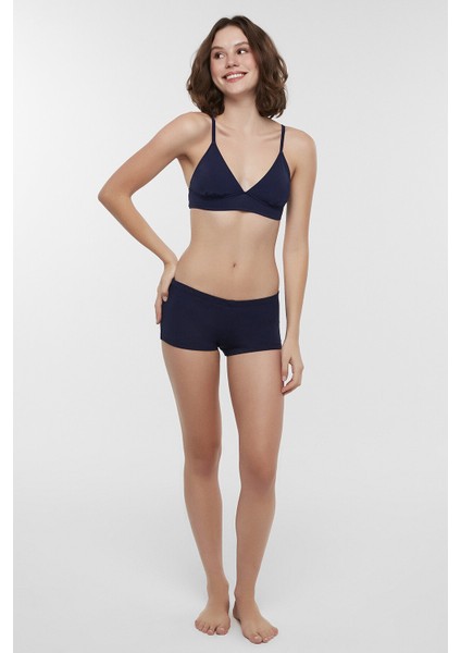 Lacivert Basic Boxer Bikini Altı fırsatları
