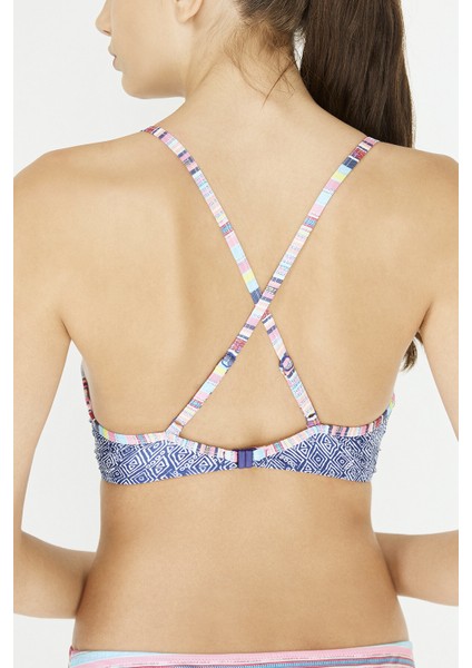 Baskılı Shambala Wrap Bikini Üstü fiyatları