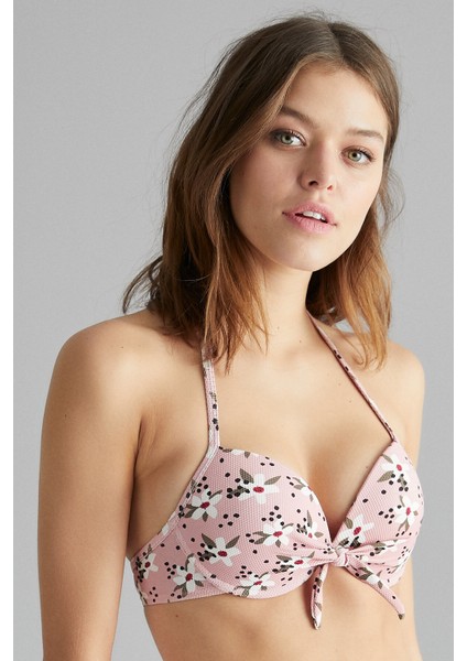 Pembe Beverly Cup Bikini Üstü fiyatları