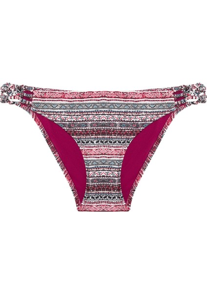 Baskılı Sahra Macrame Bikini Altı