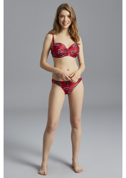 Şarap Violet Beauty Form Bikini Üstü modelleri