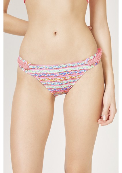 Renkli Delhi Side Bikini Altı