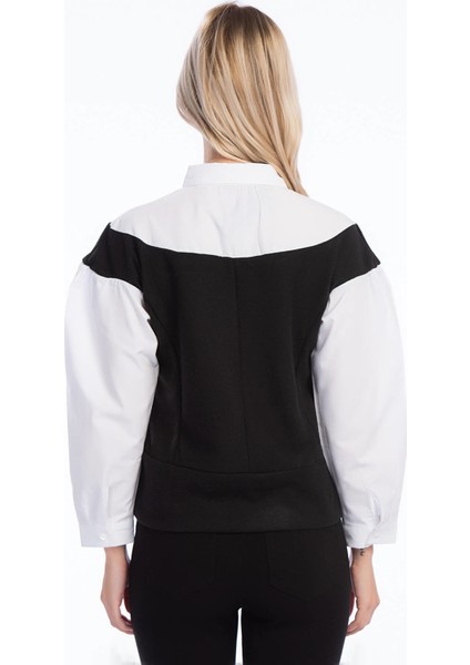 84411014 Selanik Gömlek Detaylı Uzun Kol Bluz fiyatları