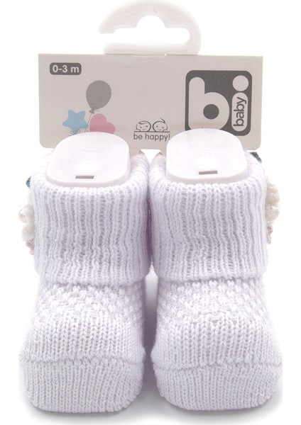 Çiçekli Bebek Çorabı 68300