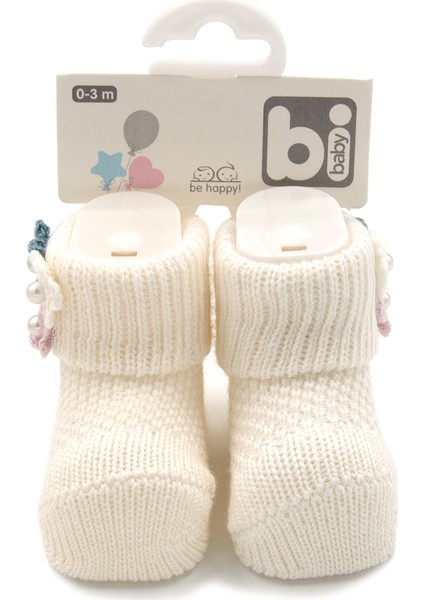 Çiçekli Bebek Çorabı 68300