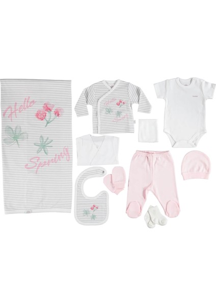 Hello Spring 10'lu Bebek Hastane Çıkış Seti 63146