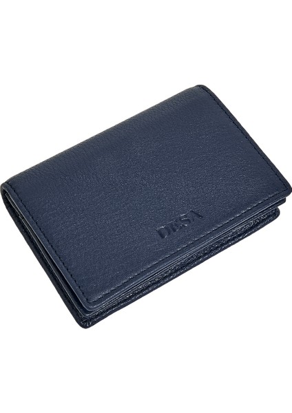 Lacivert Gregorio Kadın Deri Cüzdan
