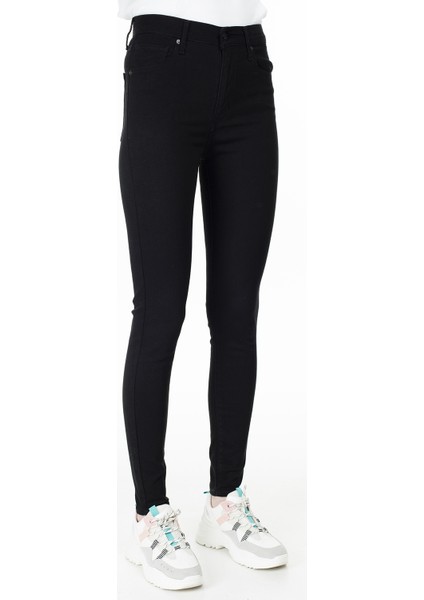 Mile High Super Skinny Kadın Jean Pantolon - Black Celestial indirimleri