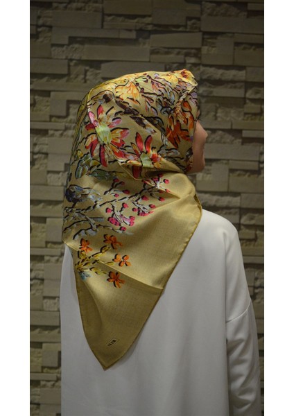Saten İpek Eşarp 7785757-361
