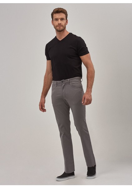 ALTINYILDIZ CLASSICS Erkek Gri Regular Fit Desenli Pantolon 4A0118200033 fırsatları