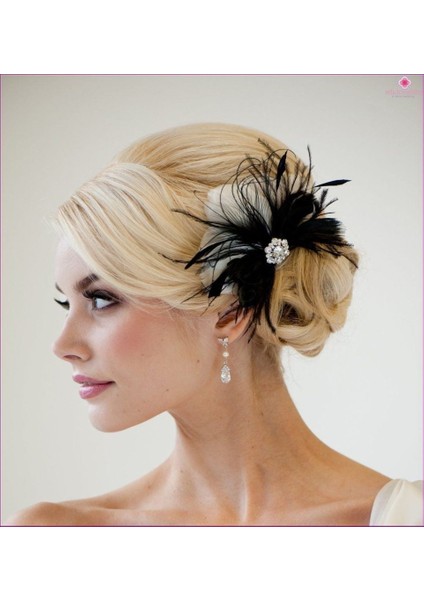 Tüylü Saç Aksesuarı