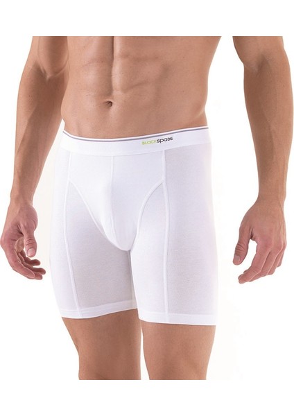 Erkek Boxer 3'lü Paket Tender Cotton 9683 - Beyaz