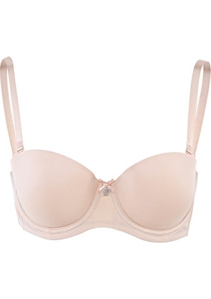 Straplez Destekli Sütyen - 3010 - Ten