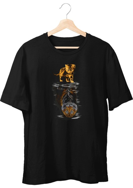 Cat And Tiger Unisex T-Shirt