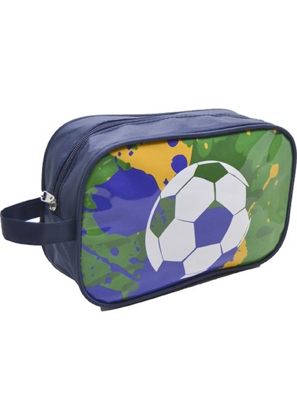 Lıonesse 8340 Seyahat Tipi Futbol Topu Figurlu Erkek Traş Çantası