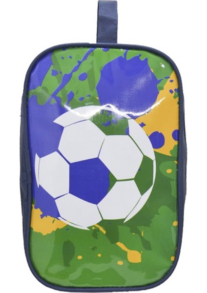 Lıonesse 8340 Seyahat Tipi Futbol Topu Figurlu Erkek Traş Çantası