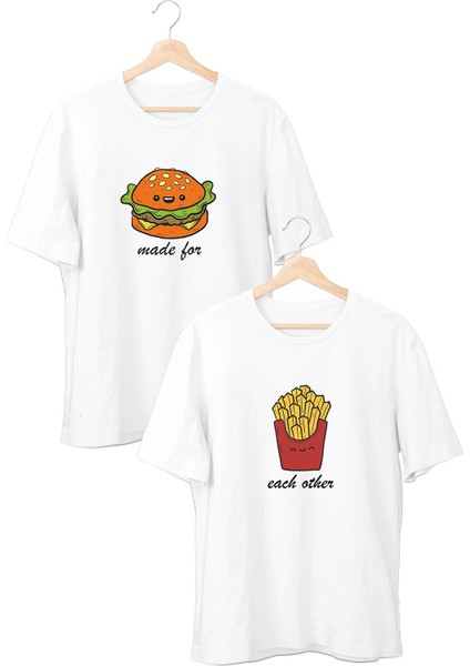 Burger Fries Unisex T-Shirt