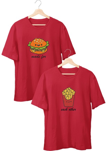 Burger Fries Unisex T-Shirt