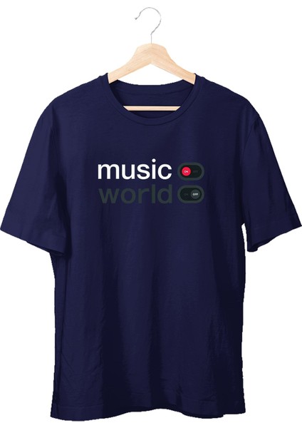 Music On World Off Unisex T-Shirt