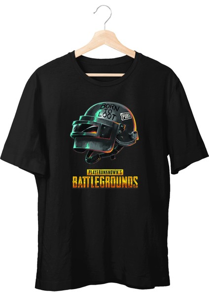 Pubg Kask Unisex T-Shirt
