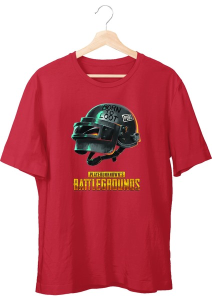 Pubg Kask Unisex T-Shirt