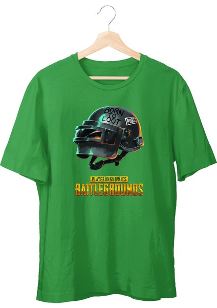 Pubg Kask Unisex T-Shirt