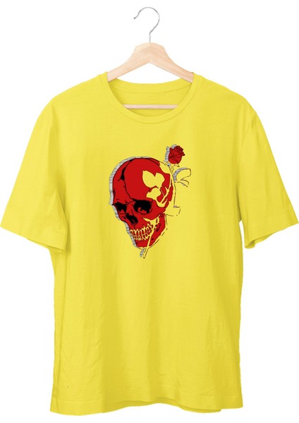 Rose And Head Unisex T-Shirt
