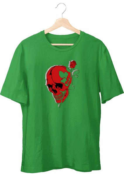 Rose And Head Unisex T-Shirt