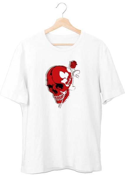 Rose And Head Unisex T-Shirt