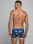 Jack & Jones Jacflower Trunks 3 Pack Noos Erkek Siyah Boxer 12171253-Black 3