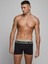 Jack & Jones Jacflower Trunks 3 Pack Noos Erkek Siyah Boxer 12171253-Black 5