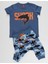 Shark Camo Erkek Çocuk T-shirt Kapri Şort Takım 3