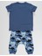 Shark Camo Erkek Çocuk T-shirt Kapri Şort Takım 4