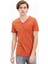 Slim Fit V Yaka Basic Kısa Kollu Tişört M4791AZ20SP 1