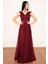 Ruby 13280 Simli Tül Uzun Elbise 2