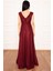 Ruby 13280 Simli Tül Uzun Elbise 5