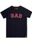 Lacivert Erkek T-Shirt Bad Convex Tee Navy 1