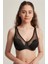 920600 Tüllü Desteksiz Soft Cup Toparlayıcı Sütyen Siyah 2
