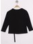 Kız Çocuk Cep Üstü Baskılı Sweatshirt 2