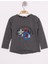 Kız Çocuk Pullu Güllü Nakışlı T-Shirt 1