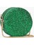 Kadın Gold Zincir Detaylı Yeşil Parlak Clutch Çanta-Y1781202-012 1