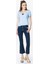 Kadın Kısa Paça Lacivert Jean Pantolon-Y9912020-015 1