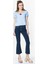 Kadın Kısa Paça Lacivert Jean Pantolon-Y9912020-015 2