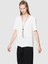 Kadın Roman Beyaz Bluz-K1813108-019 2